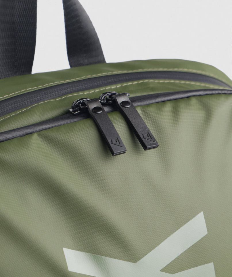 Gymshark X-Series 0.3 Ryggsäck Olivgröna | SE-71638M